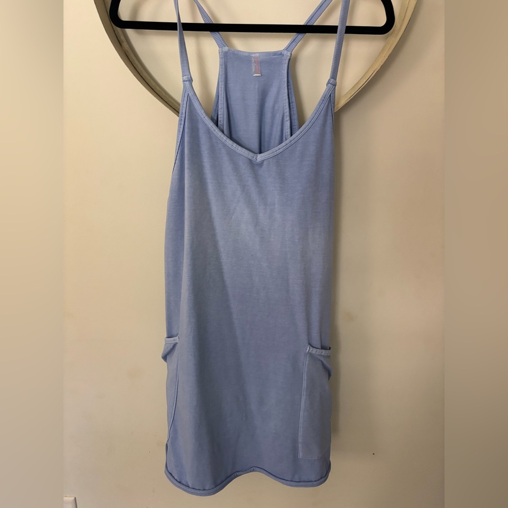 FP Movement by Free People Light Blue Hot Shot dress